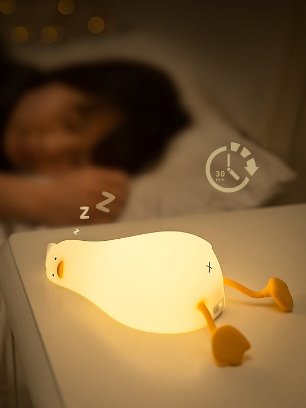 Lazy Flat Duck Atmosphere Night Lamp For Cheap - Image 4