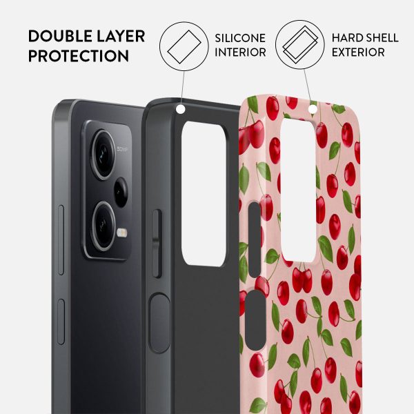 Afternoon Treat - Cherry Xiaomi Redmi Note 12 Pro 5G Case Supply - Image 2